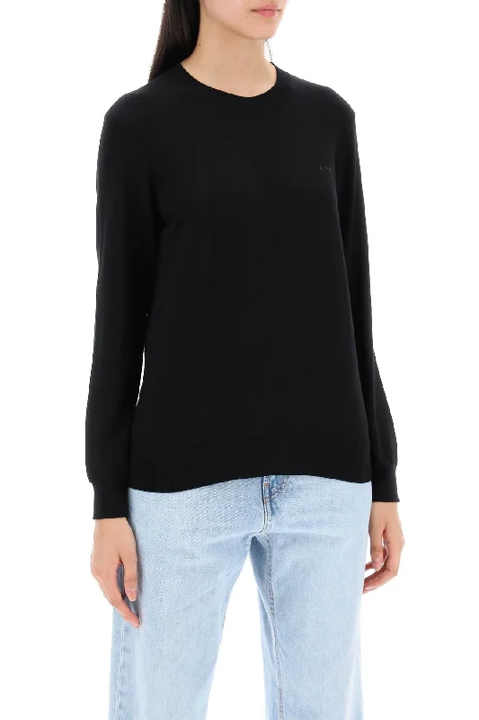A.p.c. Wool Crewneck Pullover Sharp Women's Italian