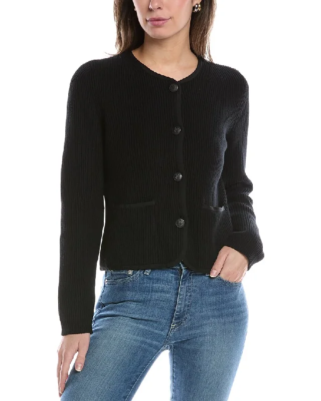 rag & bone Nancy Wool-Blend Cardigan Sleek Women's 