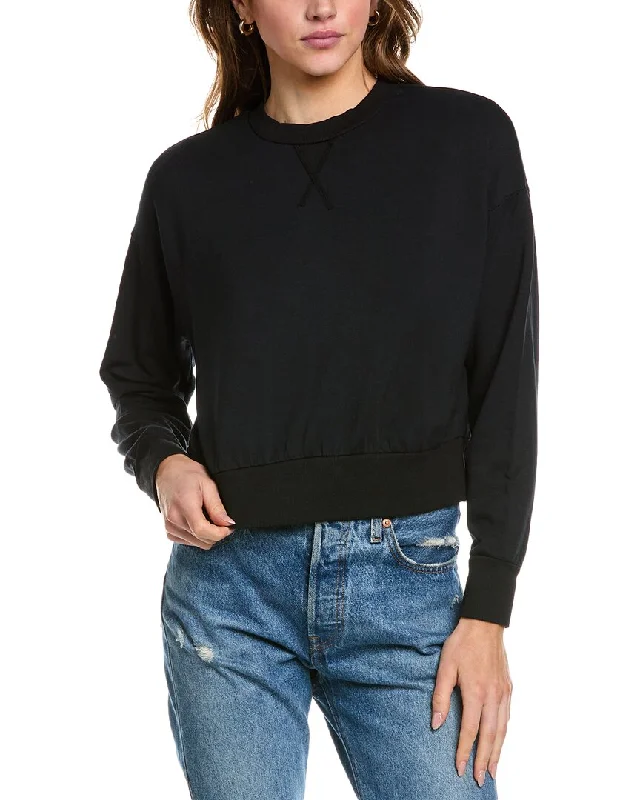 Stateside Softest Fleece Cropped Pullover Rugged Women's Outdoor 