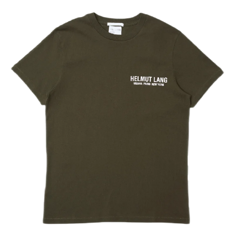 Strap Tee.stock Stra Hunter Sage Cashmere