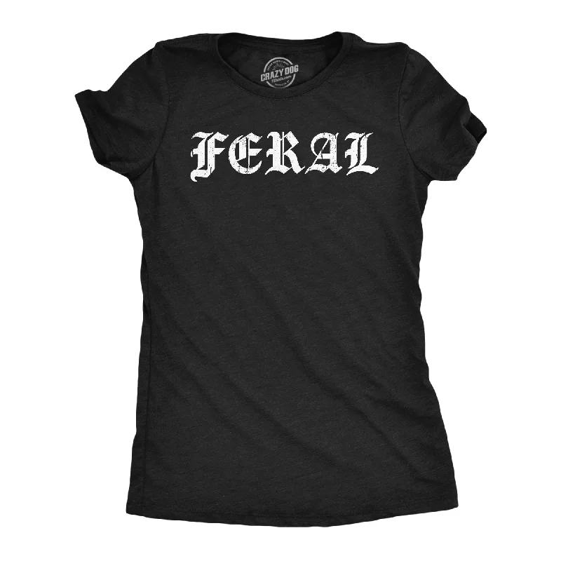 Feral Women's T Shirt British Gentlewoman Style