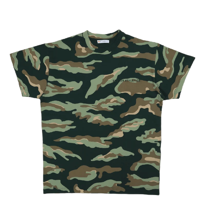 Baa Camo Regular T-shirt Emb.l 38 Trendy Women's 