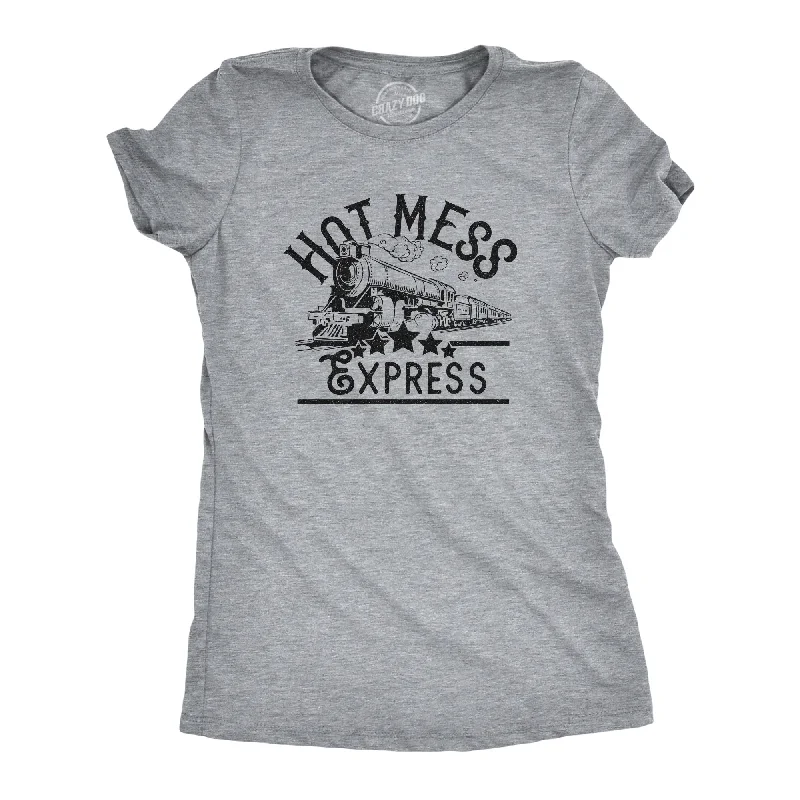 Hot Mess Express Women's T Shirt Dynamic Women's High - energy