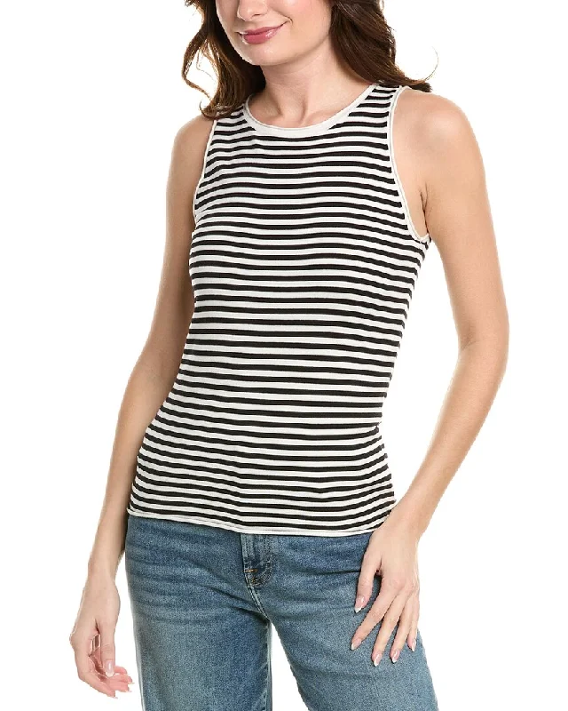 Splendid x @Cellajaneblog Stripe Sweater Tank Athletic Women's High - 