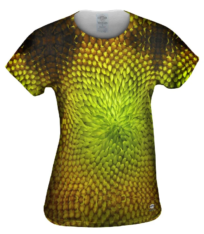 Sunflower Abstract Sharp Women's Italian
