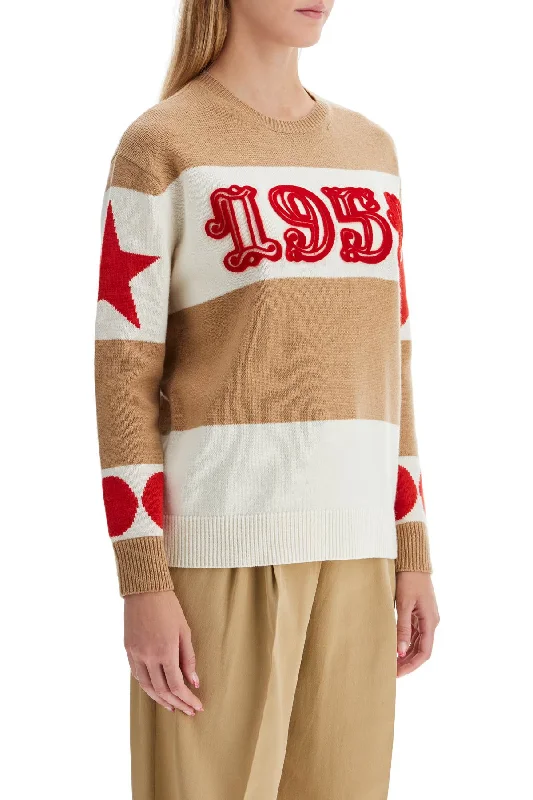 Max Mara 'Wool And Cashmere Pullover Laid - back Women's Style