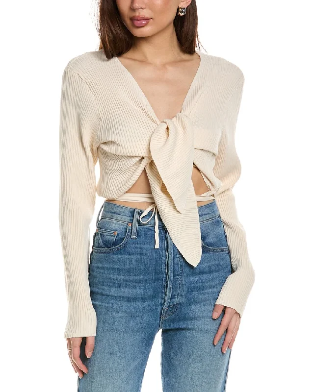 ANNA KAY Jefferson Cashmere-Blend Cardigan Vintage Women's 1970S 