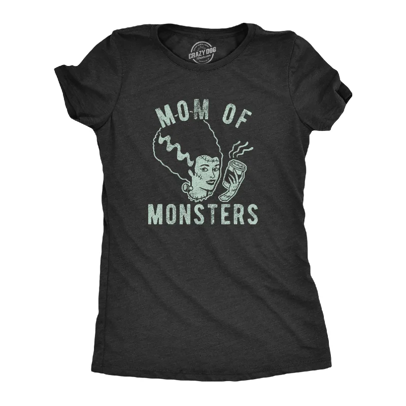 Mom Of Monsters Women's T Shirt Sustainable Organic