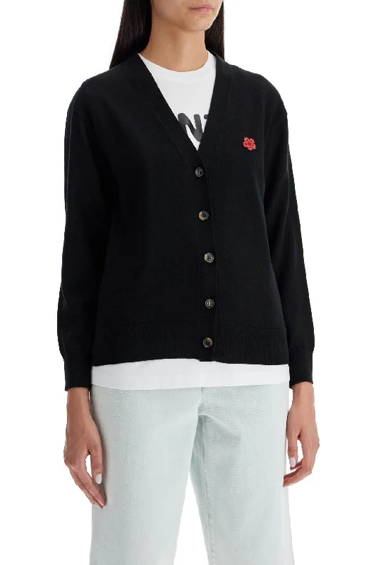 Kenzo Lightweight Wool Cardigan Dynamic Women's High - energy