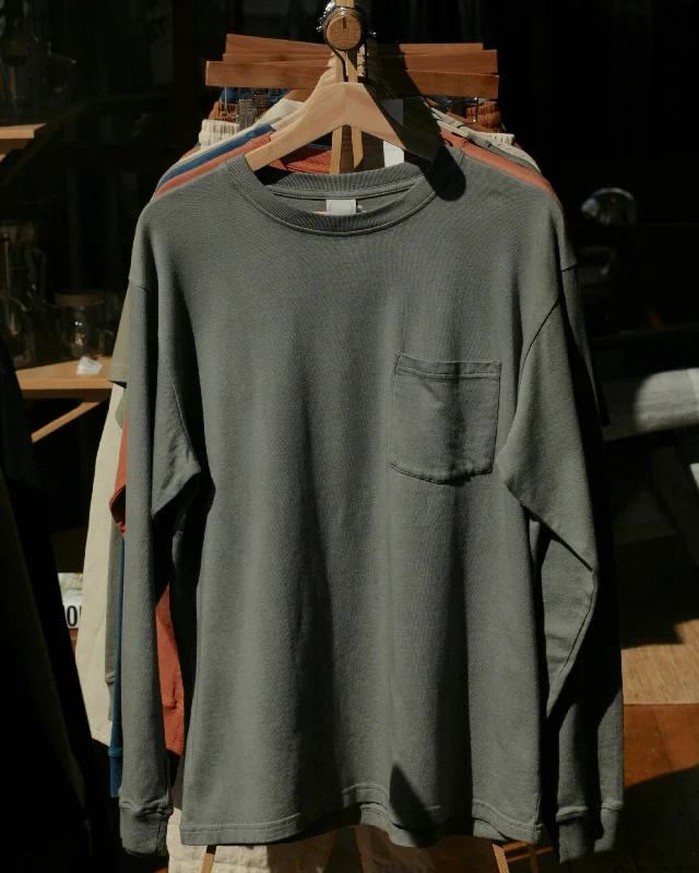 Cotton Long-sleeve T-Shirt | Oak Gall & Iron Hand-dyed Dynamic Women's High - energy