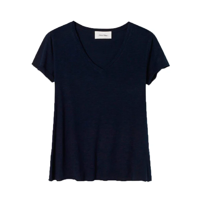 Jacksonville T-Shirt med V-Hals, Navy Vacation