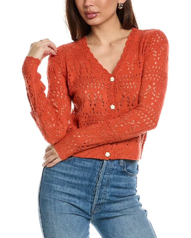 ANNA KAY Gemma Cashmere-Blend Cardigan Edgy Women's Punk