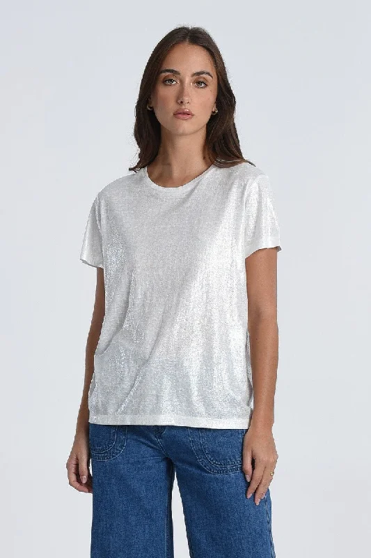 Molly Bracken Shimmer Pearla T Shirts Sophisticated Women's 