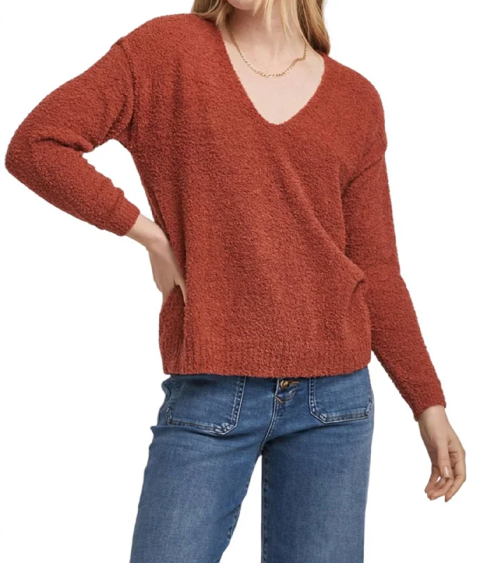 Calleen Sweet Sweater In Saffron Dynamic Women's High - energy