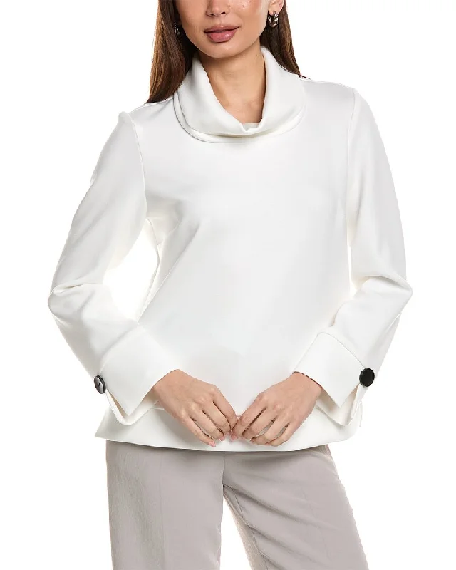Joseph Ribkoff Cowl Sweater Top Casual Women's Japanese 