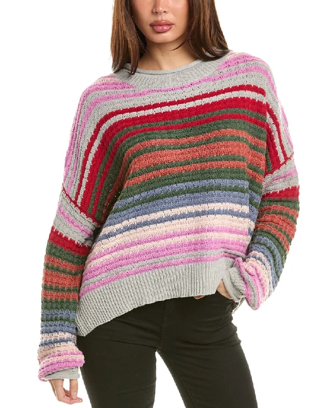 Maronie Dropped-Shoulder Oversized Sweater Dynamic Women's High - energy