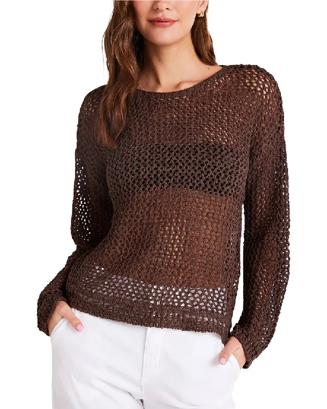 Bella Dahl Relaxed Dropped Shoulder Sweater Feminine Women's Style 