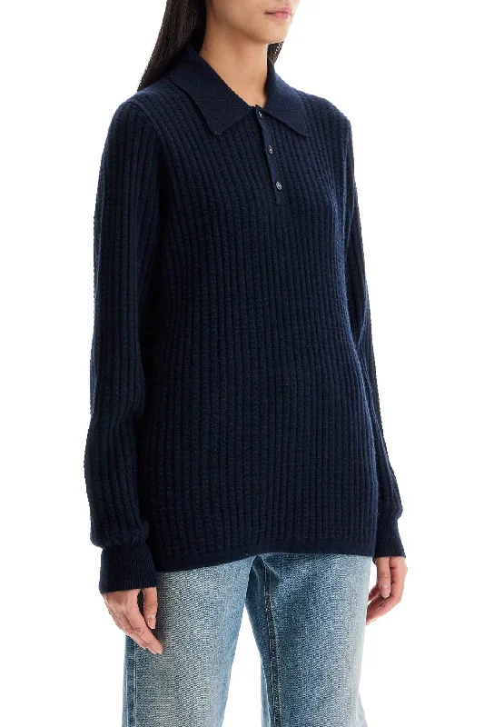 Guest In Residence Polo-Inspired Pullover Scandinavian