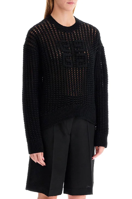 Givenchy 4G Wool And Cashmere Pullover Hip Women's Urban
