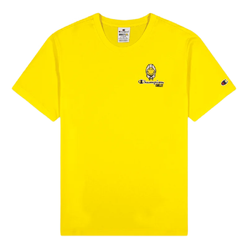 Champion X Smiley - Crewneck T Blazing Yellow British Gentlewoman Style