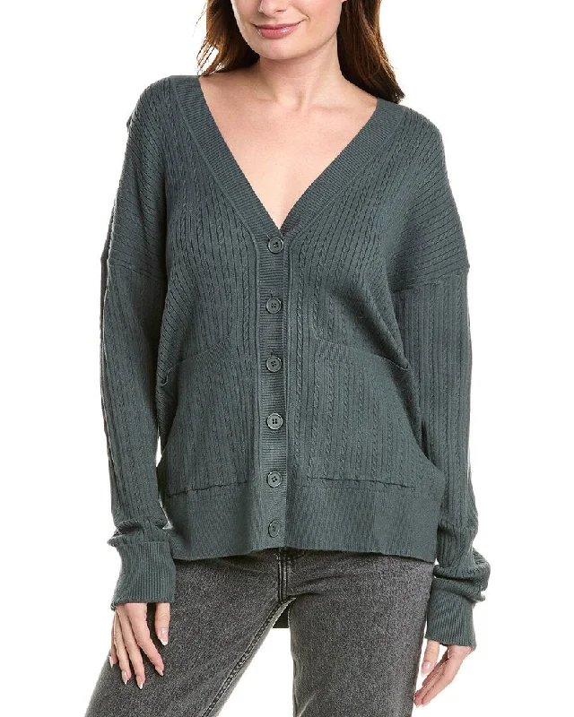 Splendid Veronica Cable Cardigan Streetwear Style for 