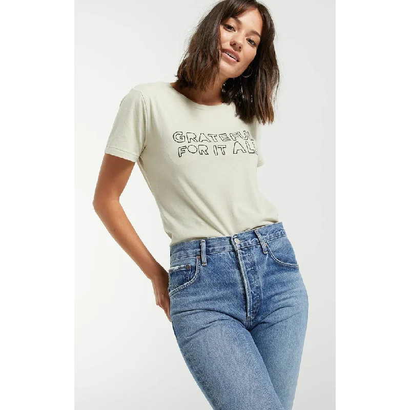 Grateful For It All Tee Monochromatic All - in - one