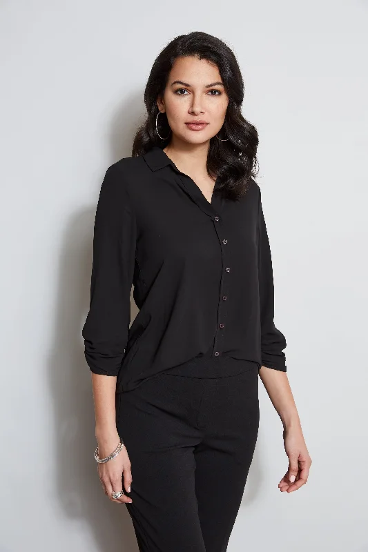 T-Tahari Button Down Shirt Sustainable Organic