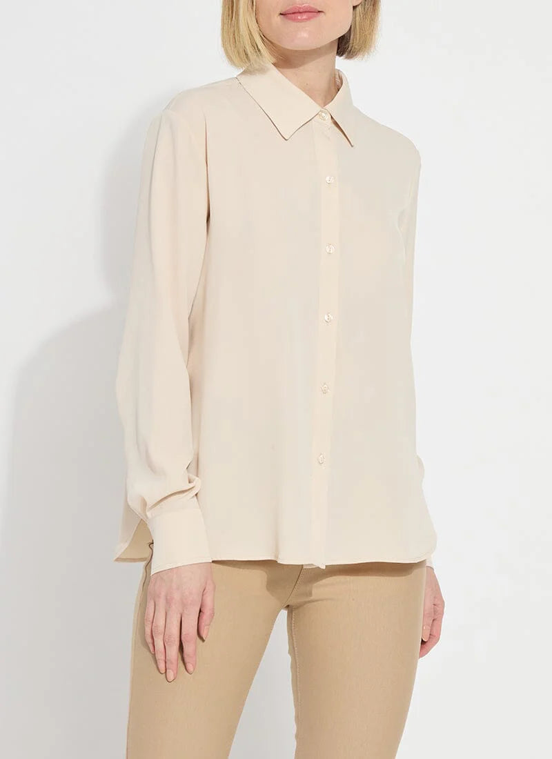Parker Button Down - Almond Athletic Women's High - 