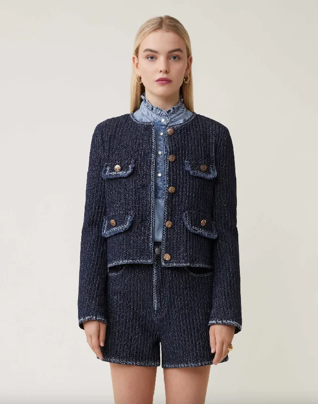 Diana Jacket - Blue Jeans Feminine Women's Style 