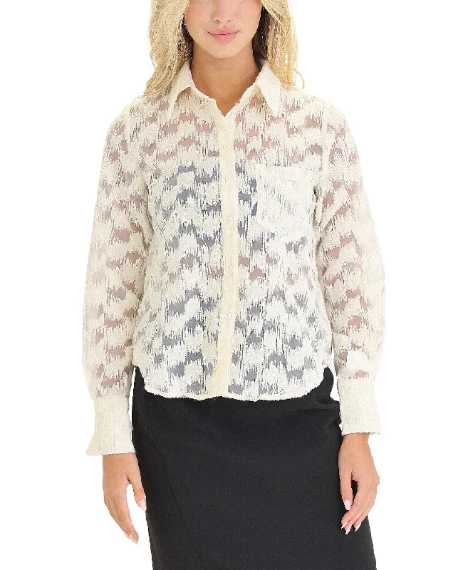 Burnout Blouse Earthy Women's 