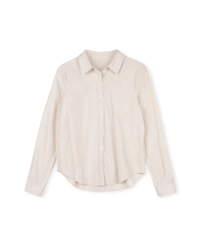 Madison Striped Blouse Australian Beach