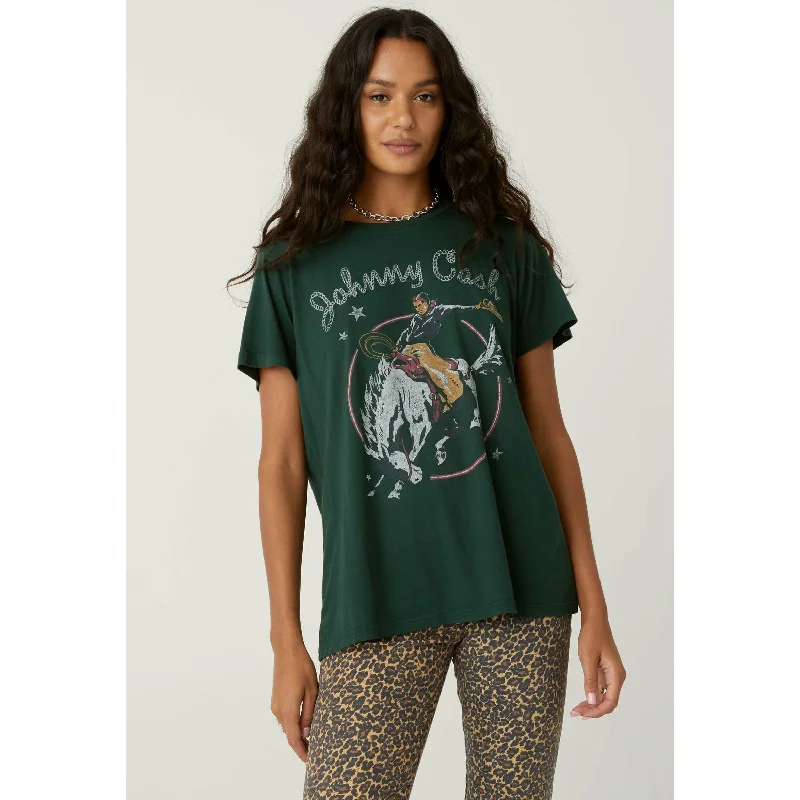 Johnny Cash Rodeo Tee Cool Women's Skate