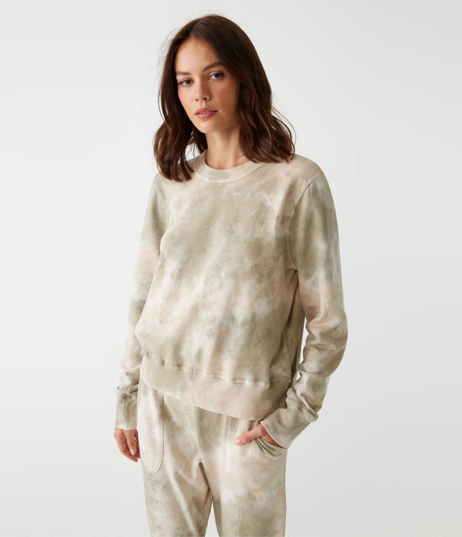 Comet Double Dye Pullover - Champagne Combo Adventure