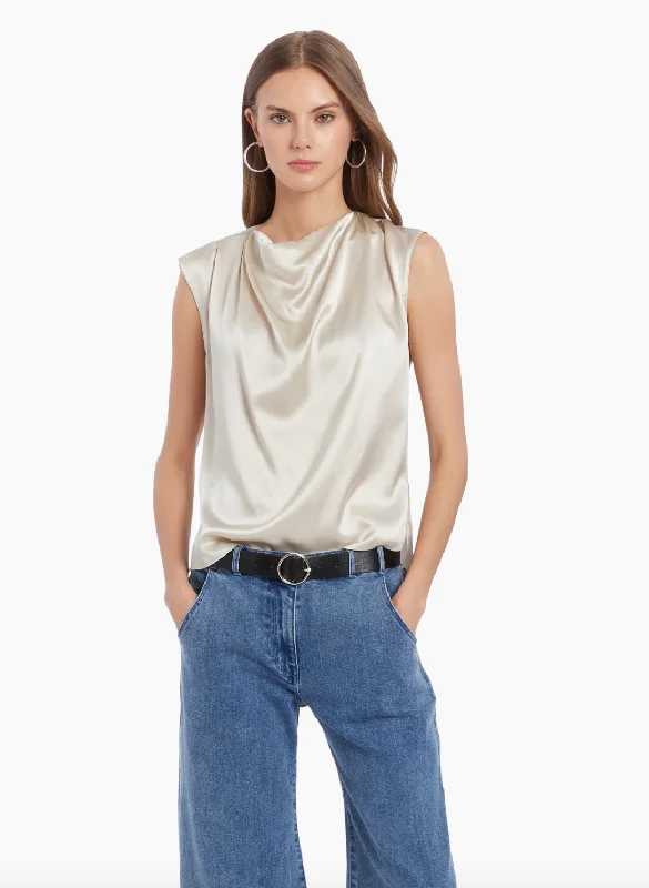 Freya Top - Chalk Vintage Women's 1970S 