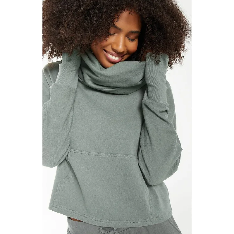 Easy Cowl Top Cozy Women's Sherpa - lined