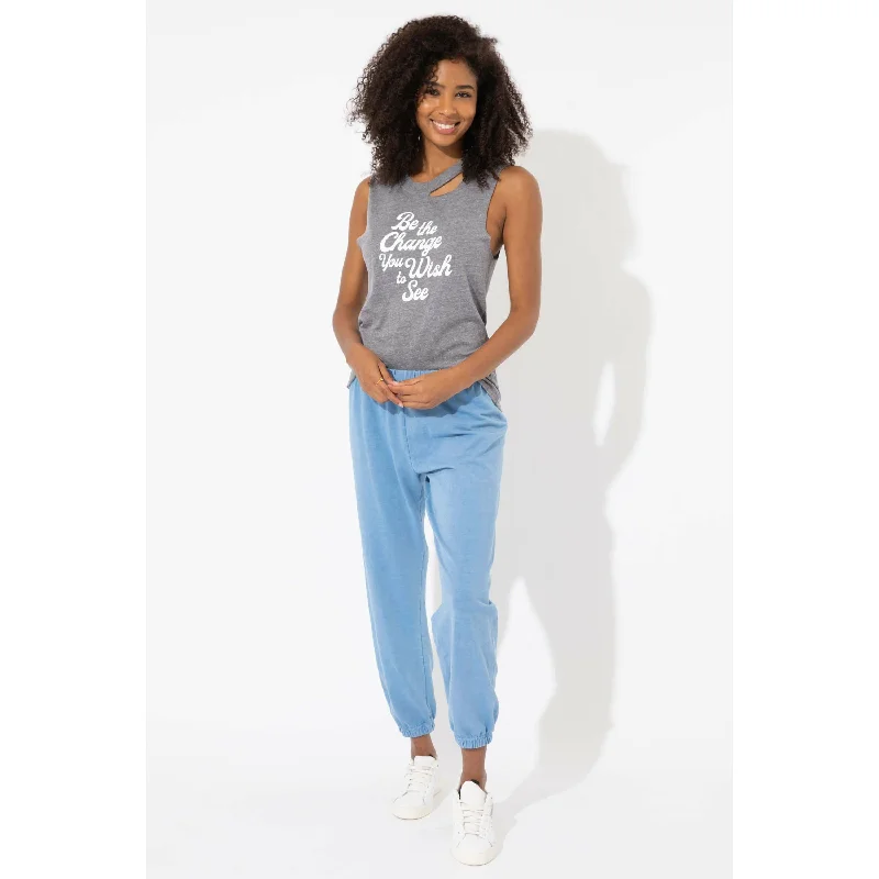 Be The Change Lily Muscle Tee Elegant Women's Formal 