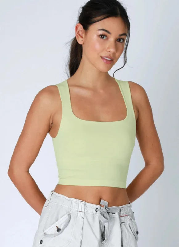 Clean Line Square Neck Top Compression
