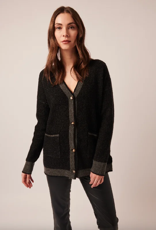 Lyra Cardigan - Smokey Chimney Sophisticated Women's 