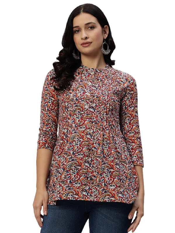 Cotton Printed Casual Stylish Top Youthful Women's Anime - inspired