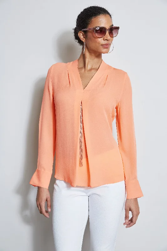 Long Sleeve Chain Shirt Dynamic Women's High - energy