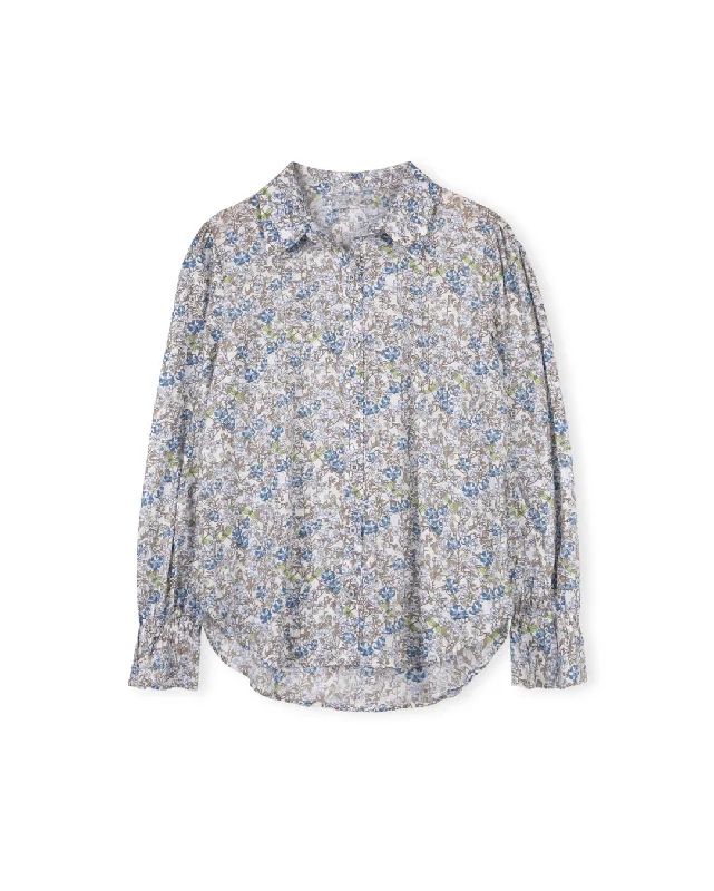 Printed Button Down French