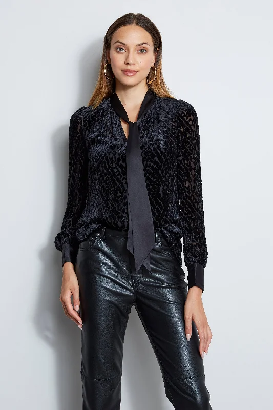 Burnout Tie Shirt Refined Women's 