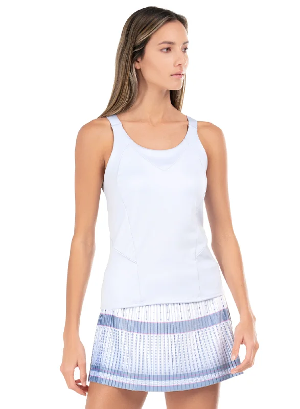 199095-433 | CROSS COURT TANK | GLACIER