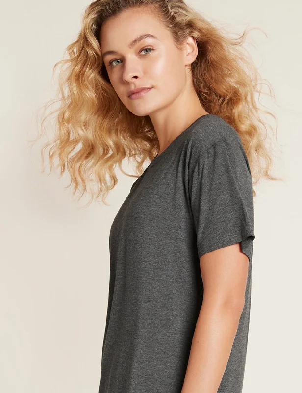 Boyfriend T-Shirt - Dark Marl Stylish Women's Neon