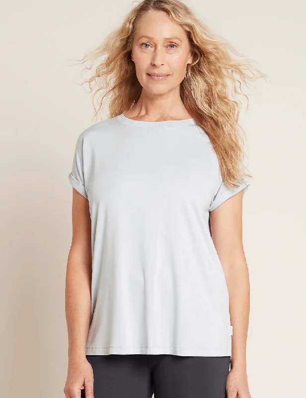 Downtime Lounge Top - Dove Cashmere