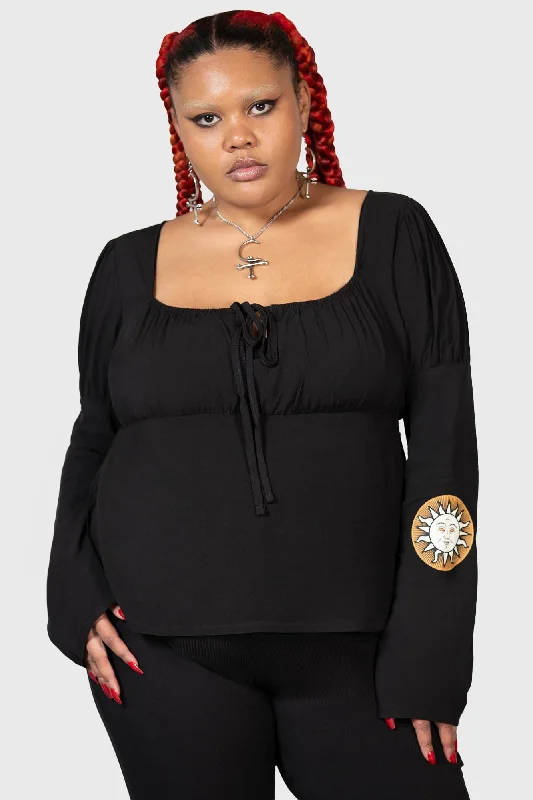 Evil's Harvest Top [PLUS] Hip Women's Retro