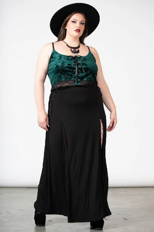 Fabled Tank Top [EMERALD] [PLUS] Vintage Women's 1970S 