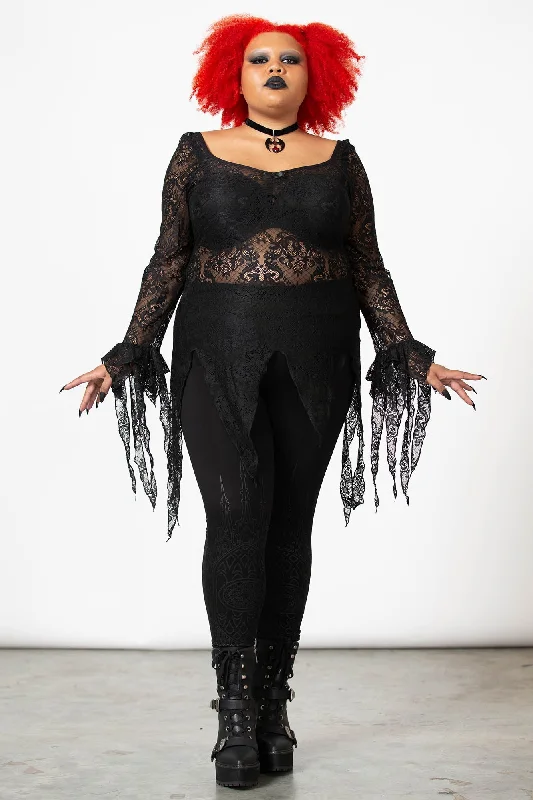 Faythe Lace Top [PLUS] Athletic Women's 