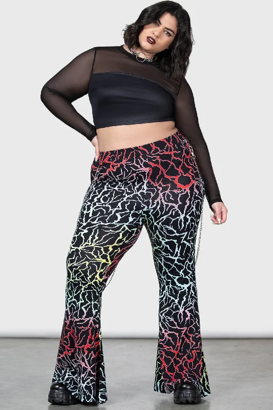 Ghoul Sweat Crop Top [PLUS] Geometric