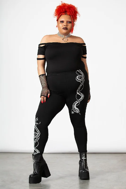 Huntly Bardot Top [PLUS] Edgy Women's Punk